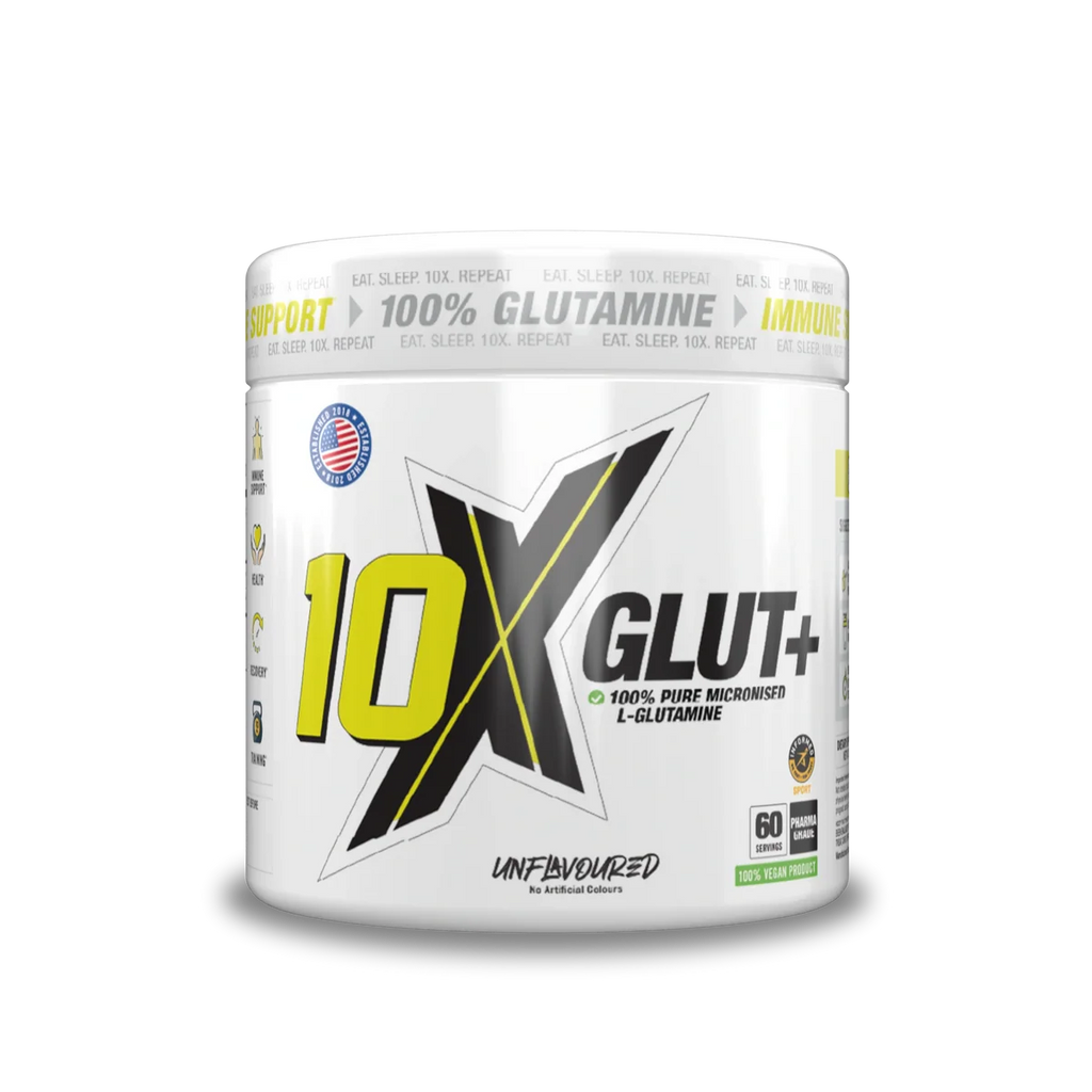 10X ATHLETIC GLUTAMINE 300GM 60 SERVINGS UNFLAVOURED