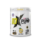 10X PUMP NON-STIM PRE WORKOUT 50 SERVING LOCO LEMON