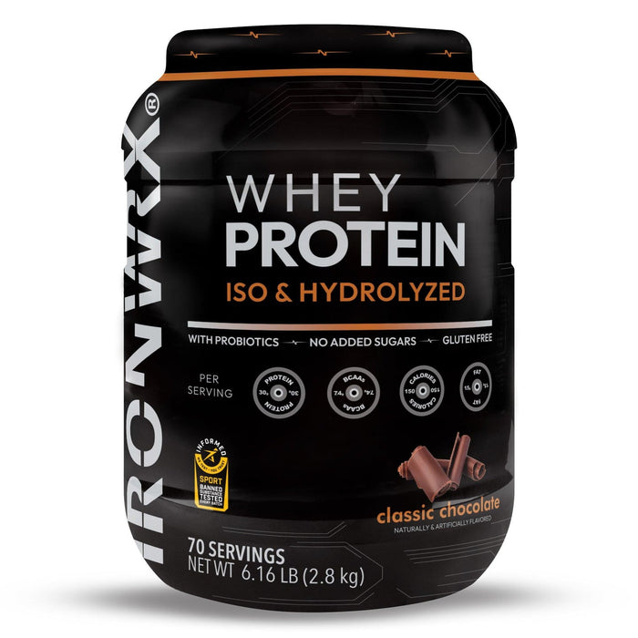 WHEY PROTEIN ISO & HYDROLYZED