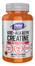 NOW SPORTS KRE-ALKALYN CREATINE 120 CAPS
