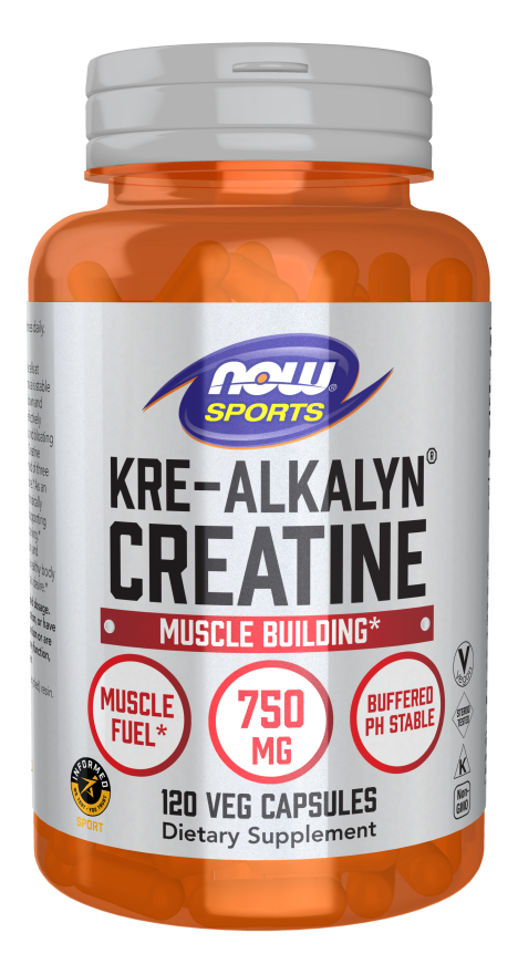 NOW SPORTS KRE-ALKALYN CREATINE 120 CAPS