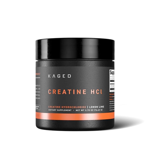 KAGED MUSCLE HCL CREATINE 75.23GM LEMON LIME