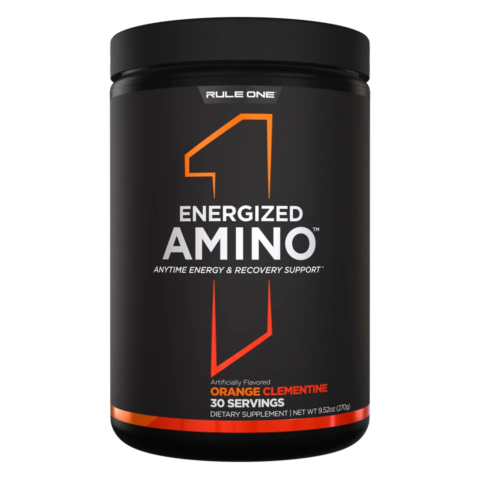Rule 1 Energized Amino – 30 Servings, 270gm – Energy and Recovery Support