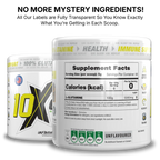 10X ATHLETIC GLUTAMINE 300GM 60 SERVINGS UNFLAVOURED