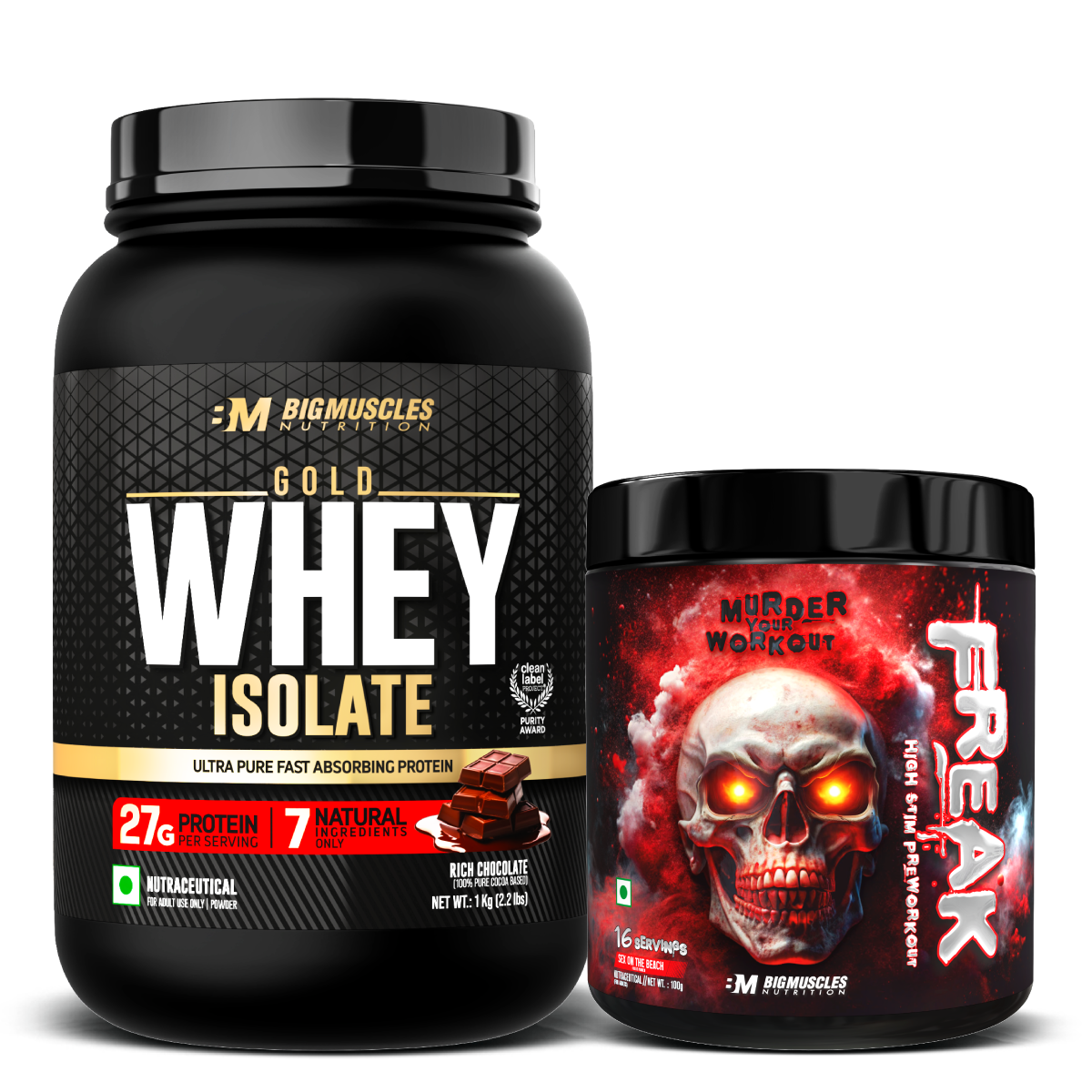 GOLD WHEY ISOLATE + FREAK