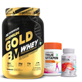 Premium Gold Whey + Fish Oil + Multivitamin