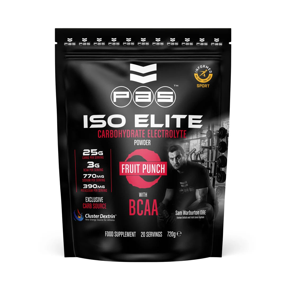 PAS ISO ELITE 720GM 20 SERVINGS FRUIT PUNCH