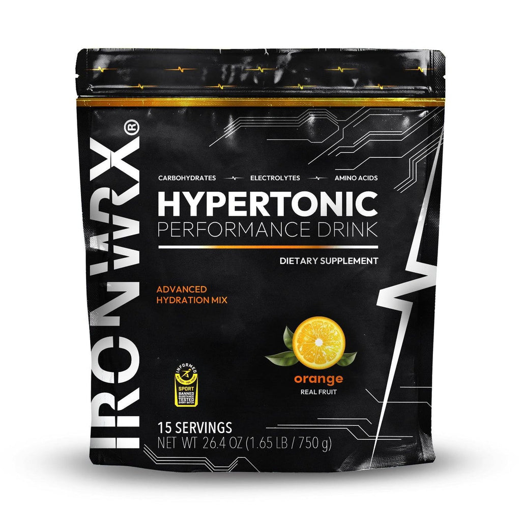 Hypertonic Performance Hydration Drink Mix – Electrolytes, Carbs, Amino Acids | IRONWRX