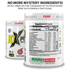 10X PUMP NON-STIM PRE WORKOUT 50 SERVING LOCO LEMON