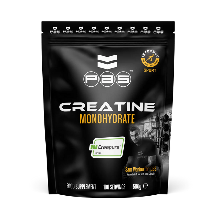 PAS CREATINE MONOHYDRATE 500GM 100 SERVINGS